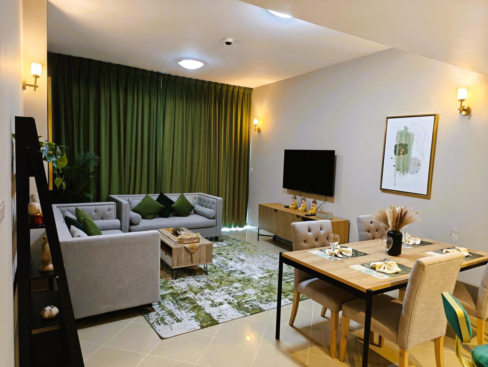 369 Stays- 1 Bedroom Apartment In Sports City Dubai Exteriör bild